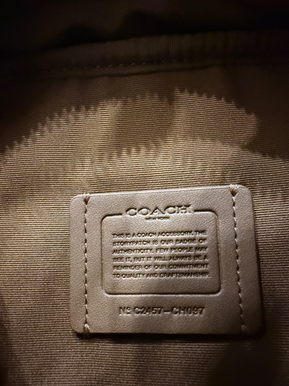 Coach Stanton Crossbody Signature Jacquard bag